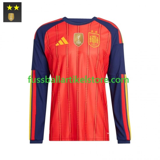 Spanien Heimausrüstung 2026-2027 Herren Trikot L/S