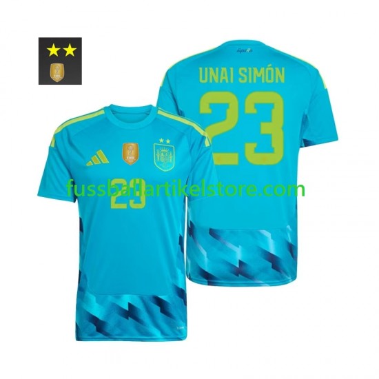 Spanien Heimausrüstung Torwart Unai Simon 23 2026-2027 Herren Trikot S/S