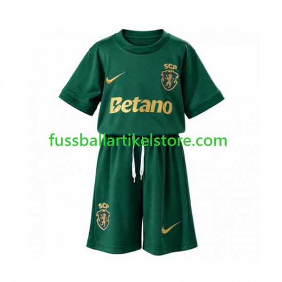 Sporting CP Heimausrüstung Special 2026-2027 Kinder Set(Trikot und Hose) S/S