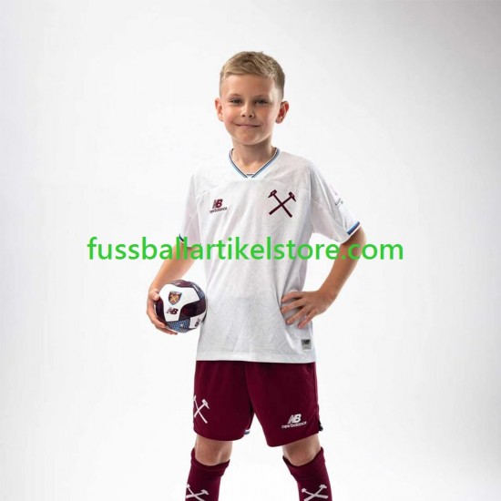 West Ham United Auswärtsausrüstung 2026-2027 Kinder Set(Trikot und Hose) S/S