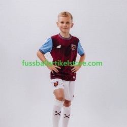 West Ham United Heimausrüstung 2026-2027 Kinder Set(Trikot und Hose) S/S