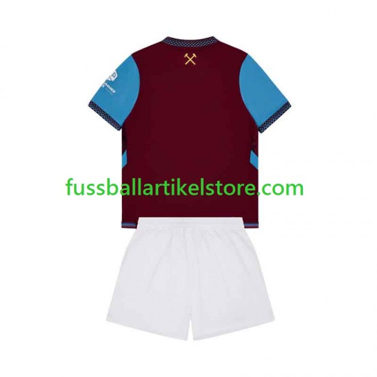 West Ham United Heimausrüstung 2026-2027 Kinder Set(Trikot und Hose) S/S