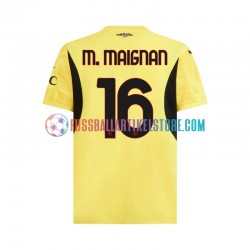 AC Mailand Auswärtsausrüstung Torwart Mike Maignan 16 2024-2025 Herren Trikot S/S