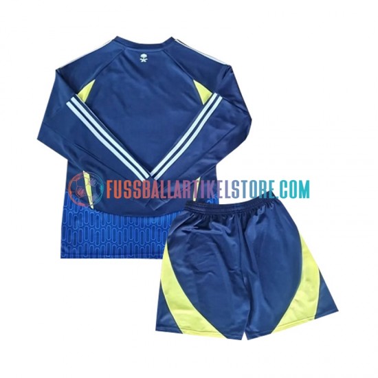 Al-Nassr Auswärtsausrüstung 2024-2025 Kinder Set(Trikot und Hose) L/S