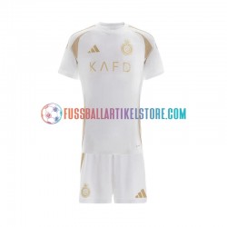 Al-Nassr Ausweichausrüstung 2024-2025 Kinder Set(Trikot und Hose) S/S