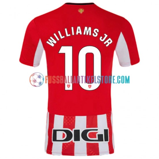 Athletic Bilbao Heimausrüstung Williams JR 10 2024-2025 Herren Trikot S/S