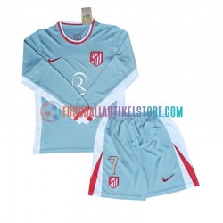 Atlético Madrid Auswärtsausrüstung Antoine Griezmann 7 2024-2025 Kinder Set(Trikot und Hose) L/S