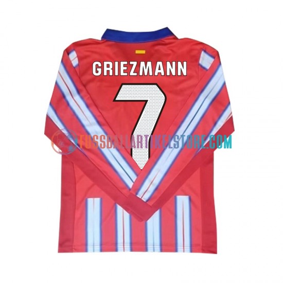 Atlético Madrid Heimausrüstung Antoine Griezmann 7 2024-2025 Herren Trikot L/S