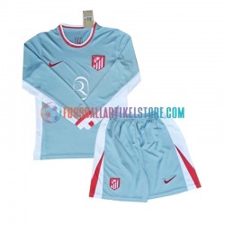 Atlético Madrid Auswärtsausrüstung 2024-2025 Kinder Set(Trikot und Hose) L/S