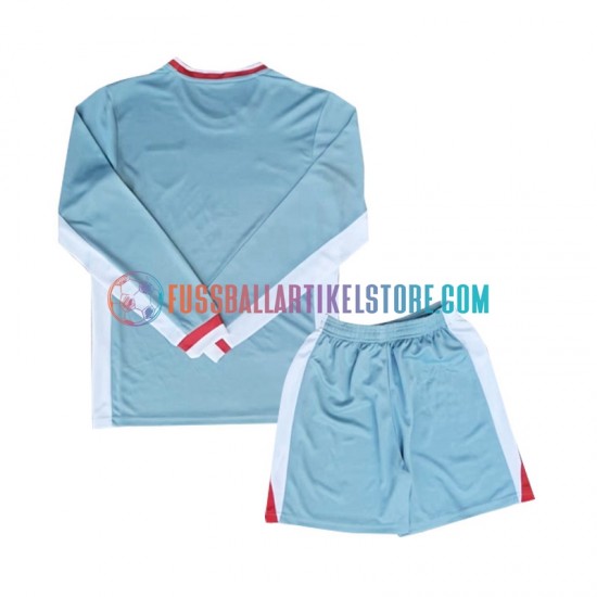 Atlético Madrid Auswärtsausrüstung 2024-2025 Kinder Set(Trikot und Hose) L/S