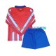 Atlético Madrid Heimausrüstung 2024-2025 Kinder Set(Trikot und Hose) L/S