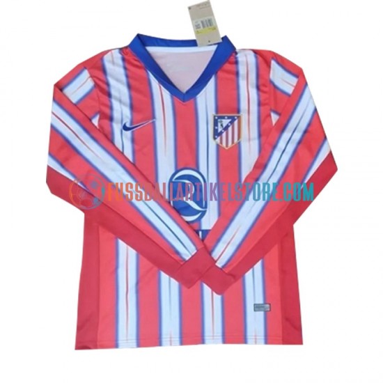 Atlético Madrid Heimausrüstung 2024-2025 Herren Trikot L/S