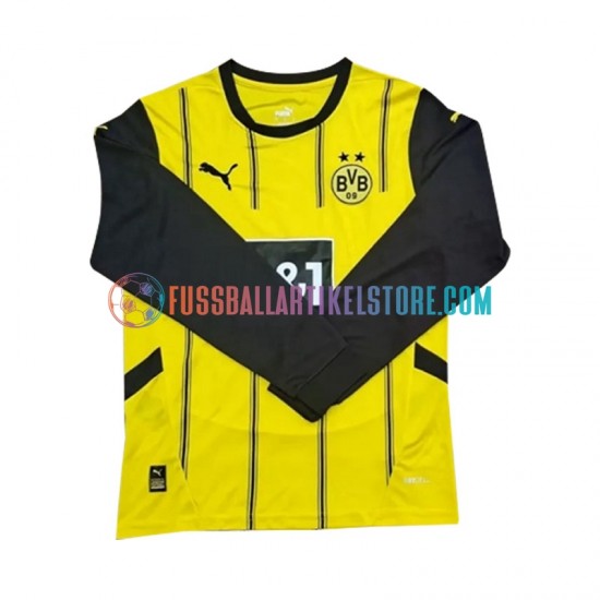 Borussia Dortmund Heimausrüstung 2024-2025 Herren Trikot L/S