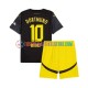 Borussia Dortmund Auswärtsausrüstung Julian Brandt 10 2024-2025 Kinder Set(Trikot und Hose) S/S