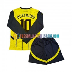 Borussia Dortmund Heimausrüstung Julian Brandt 10 2024-2025 Kinder Set(Trikot und Hose) L/S