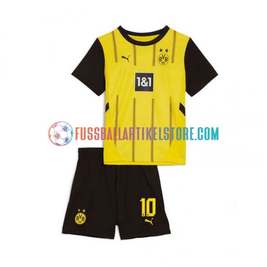 Borussia Dortmund Heimausrüstung Julian Brandt 10 2024-2025 Kinder Set(Trikot und Hose) S/S