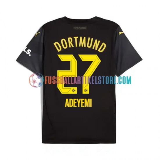 Borussia Dortmund Auswärtsausrüstung Karim Adeyemi 27 2024-2025 Herren Trikot S/S