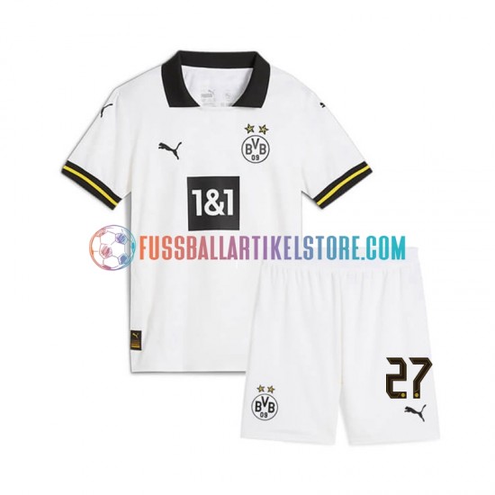 Borussia Dortmund Ausweichausrüstung Karim Adeyemi 27 2024-2025 Kinder Set(Trikot und Hose) S/S