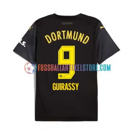 Borussia Dortmund Auswärtsausrüstung Serhou Guirassy 9 2024-2025 Herren Trikot S/S