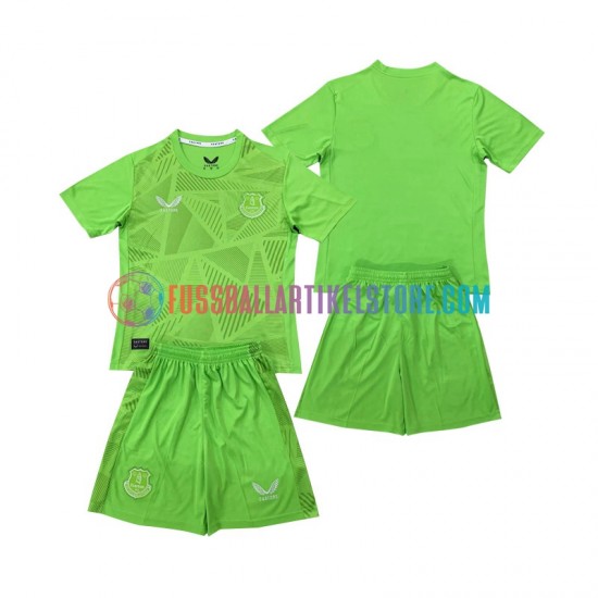 Everton Heimausrüstung Torwart 2024-2025 Kinder Set(Trikot und Hose) S/S