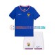 Frankreich Heimausrüstung Bradley Barcola 20 2024 Kinder Set(Trikot und Hose) S/S