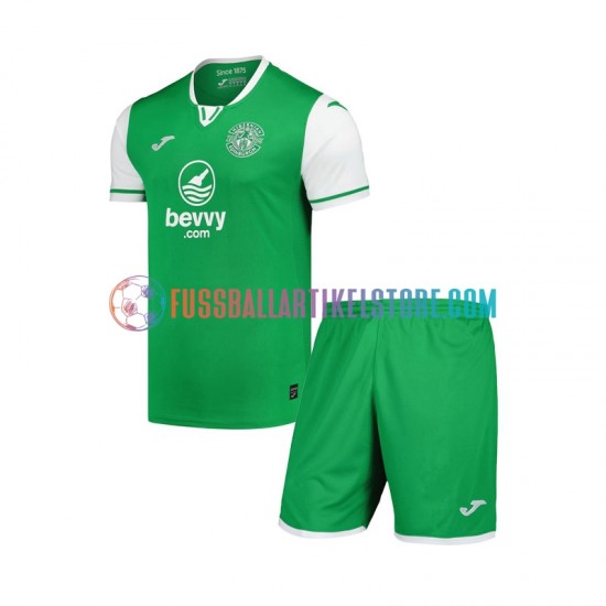 Hibernian Heimausrüstung 2024-2025 Kinder Set(Trikot und Hose) S/S