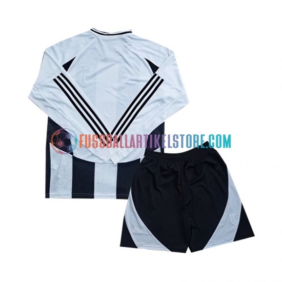 Juventus Turin Heimausrüstung 2024-2025 Kinder Set(Trikot und Hose) L/S