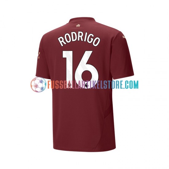 Manchester City Ausweichausrüstung RODRIGO 16 2024-2025 Herren Trikot S/S