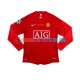 Manchester United Heimausrüstung Cristiano Ronaldo 7 Champion League Retro 2007 Herren Trikot L/S