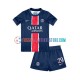 Paris Saint-Germain Heimausrüstung Bradley Barcola 29 2024-2025 Kinder Set(Trikot und Hose) S/S