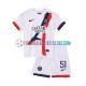 Paris Saint-Germain Auswärtsausrüstung Willian Pacho 51 2024-2025 Kinder Set(Trikot und Hose) S/S