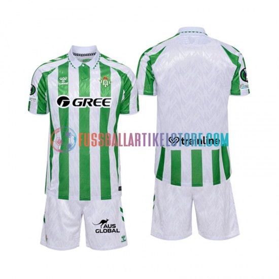 Betis Sevilla Heimausrüstung 2024-2025 Kinder Set(Trikot und Hose) S/S