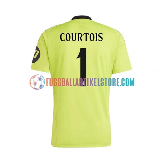 Real Madrid Ausweichausrüstung Torwart COURTOIS 1 2024-2025 Herren Trikot S/S