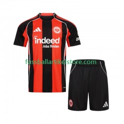 Eintracht Frankfurt Heimausrüstung 2025-2026 Kinder Set(Trikot und Hose) S/S