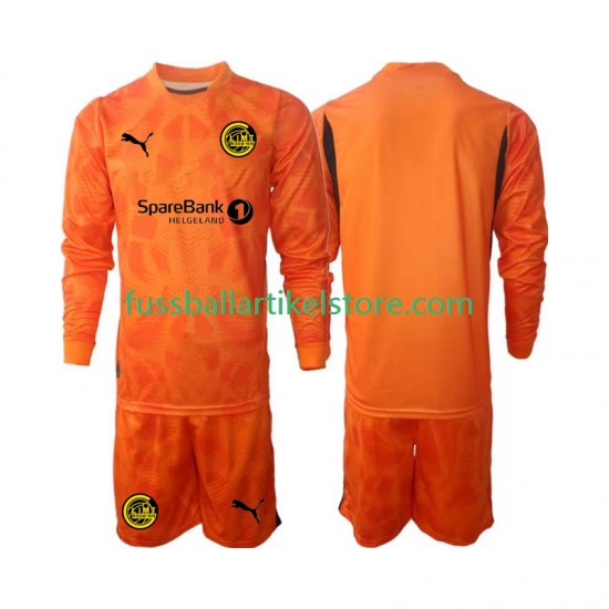 FK Bodø/Glimt Auswärtsausrüstung Torwart 2025 Kinder Set(Trikot und Hose) L/S