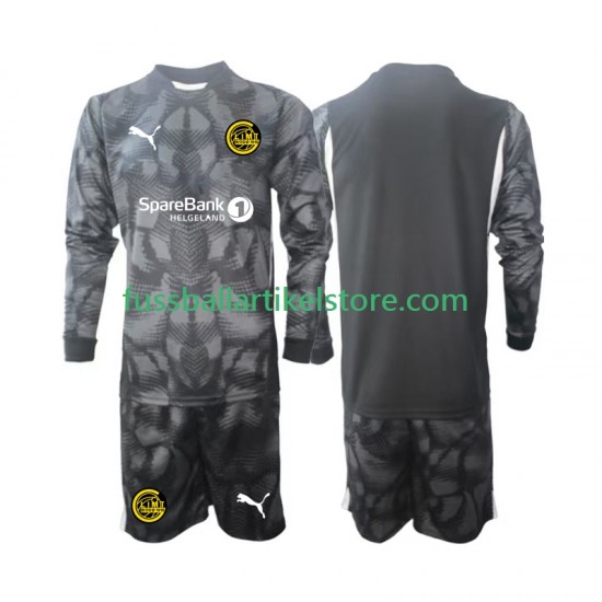 FK Bodø/Glimt Heimausrüstung Torwart 2025 Kinder Set(Trikot und Hose) L/S