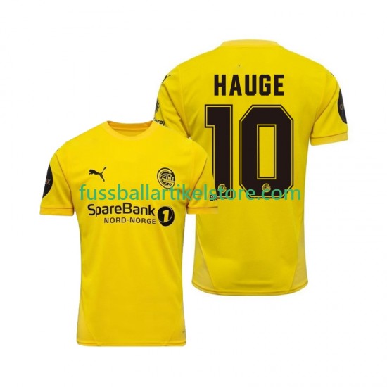 FK Bodø/Glimt Heimausrüstung Jens Petter Hauge 10 2025 Herren Trikot S/S