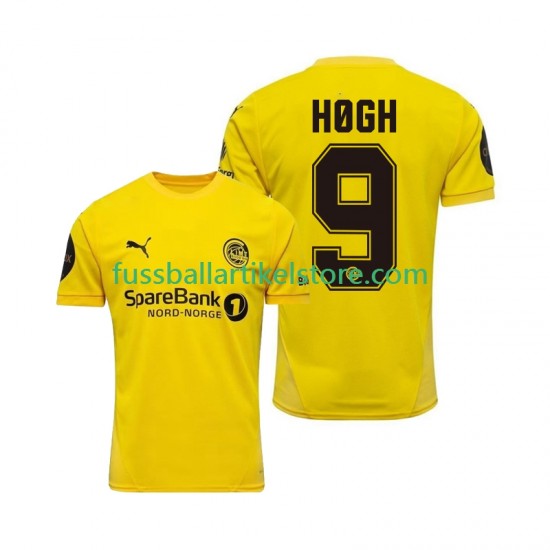 FK Bodø/Glimt Heimausrüstung Kasper Hogh 9 2025 Herren Trikot S/S