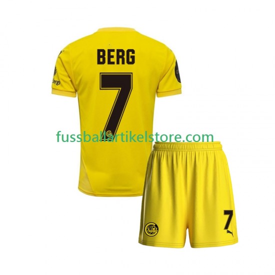 FK Bodø/Glimt Heimausrüstung Patrick Berg 7 2025 Kinder Set(Trikot und Hose) S/S