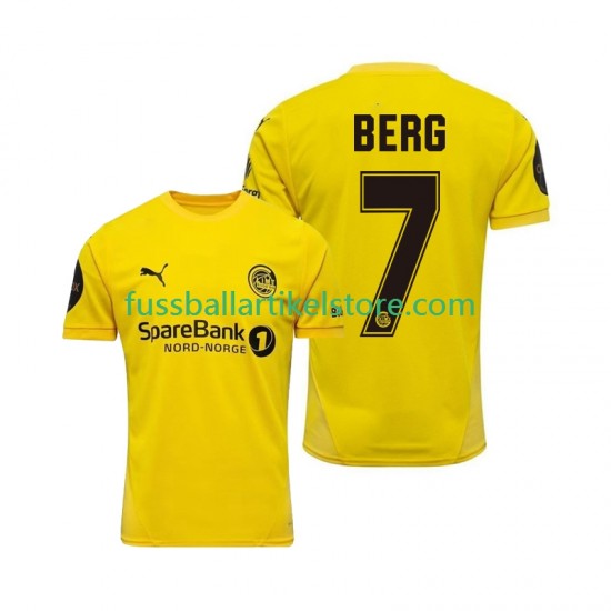 FK Bodø/Glimt Heimausrüstung Patrick Berg 7 2025 Herren Trikot S/S
