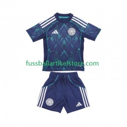 Leicester City Auswärtsausrüstung 2025-2026 Kinder Set(Trikot und Hose) S/S