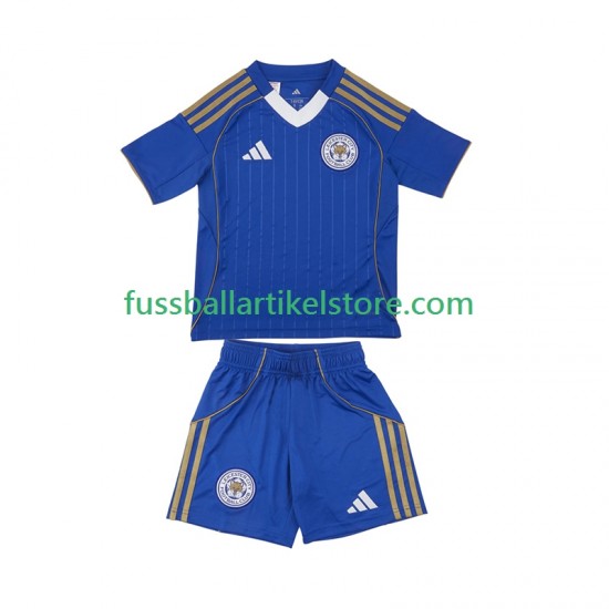 Leicester City Heimausrüstung 2025-2026 Kinder Set(Trikot und Hose) S/S
