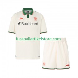OGC Nizza Auswärtsausrüstung 2025-2026 Kinder Set(Trikot und Hose) S/S