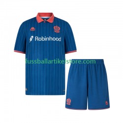 OGC Nizza Ausweichausrüstung 2025-2026 Kinder Set(Trikot und Hose) S/S