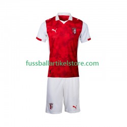 Braga Heimausrüstung SC 2025-2026 Kinder Set(Trikot und Hose) S/S