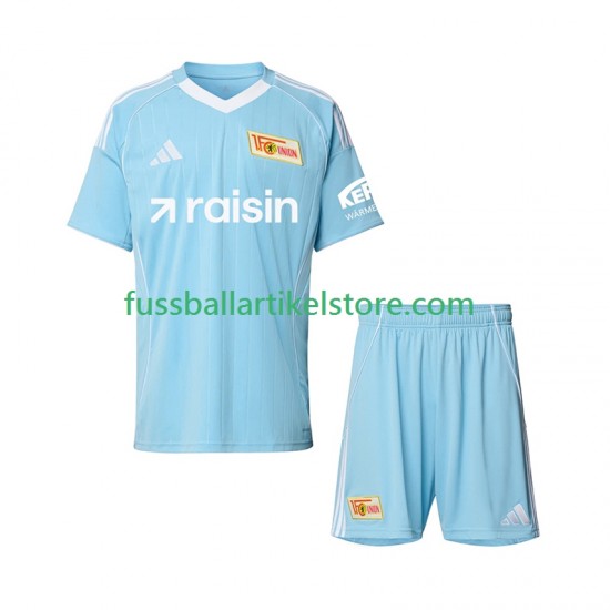 Ausweichausrüstung Union Berlin 2025-2026 Kinder Set(Trikot und Hose) S/S