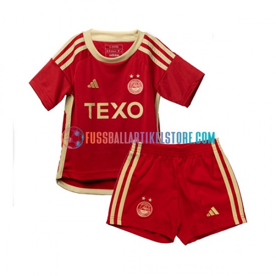 Aberdeen Heimausrüstung 2023-2024 Kinder Set(Trikot und Hose) S/S