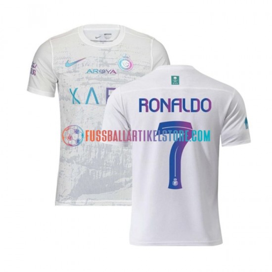 Ausweichausrüstung Al-Nassr Ronaldo 7 2023-2024 Herren Trikot S/S