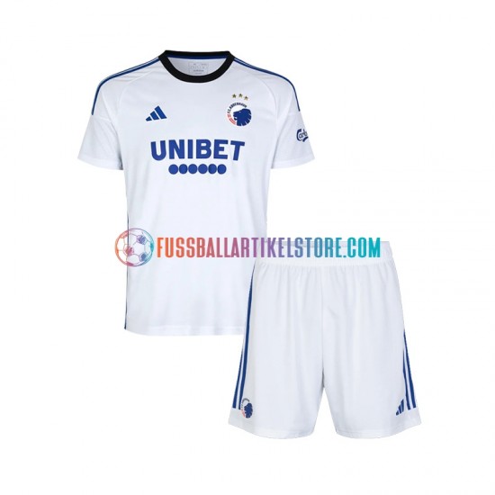 FC Kopenhagen Heimausrüstung 2023-2024 Kinder Set(Trikot und Hose) S/S