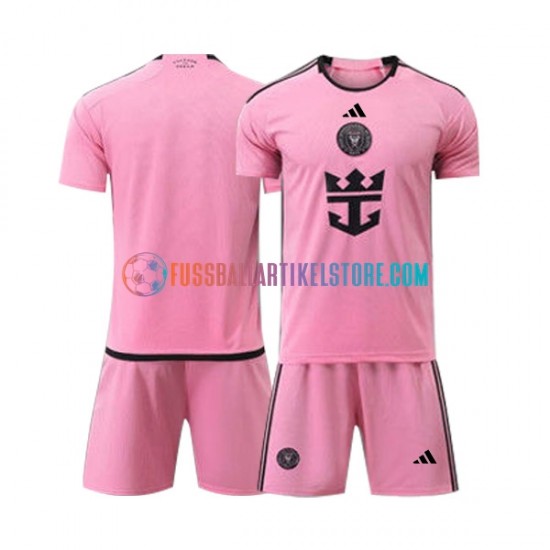 Inter Miami Heimausrüstung 2024 Kinder Set(Trikot und Hose) S/S